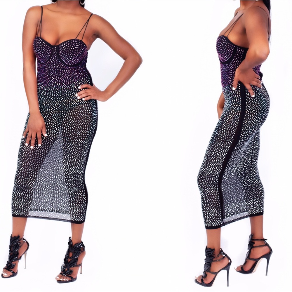 Rhinestone dress
